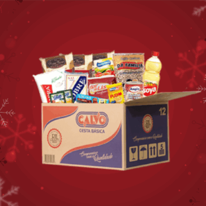 CESTA BÁSICA FRATERNA - NATAL SOLIDÁRIO TRANSPORTANDO ESPERANÇA - COM 17 ITENS